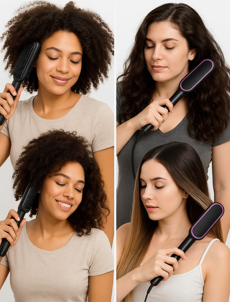 Brosse lissante instantanée