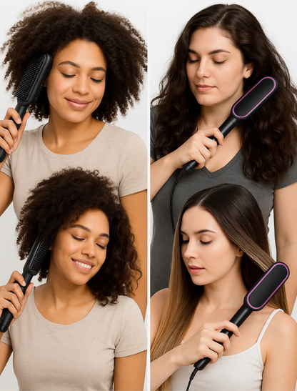 Brosse lissante instantanée
